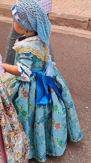 Traje fallera niña 