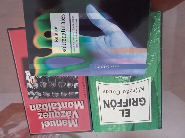 3 libros a un euro cada uno