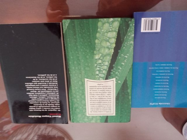 3 libros a un euro cada uno