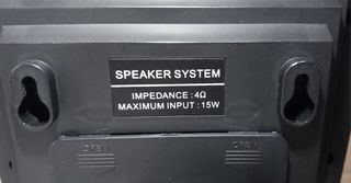 Conjunto de dos altavoces