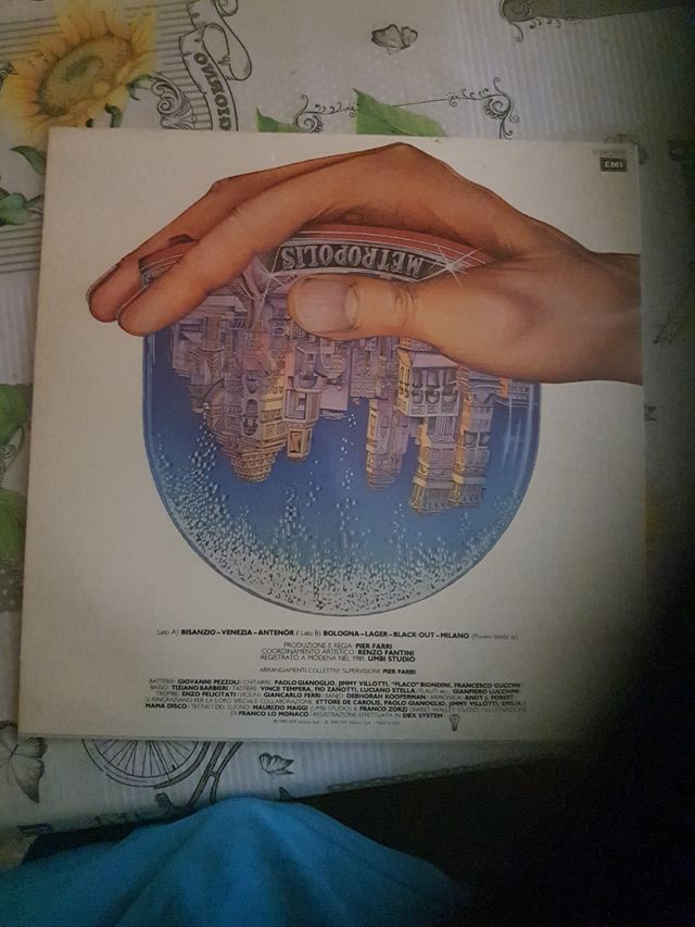 Vinile Francesco guccini metropolis