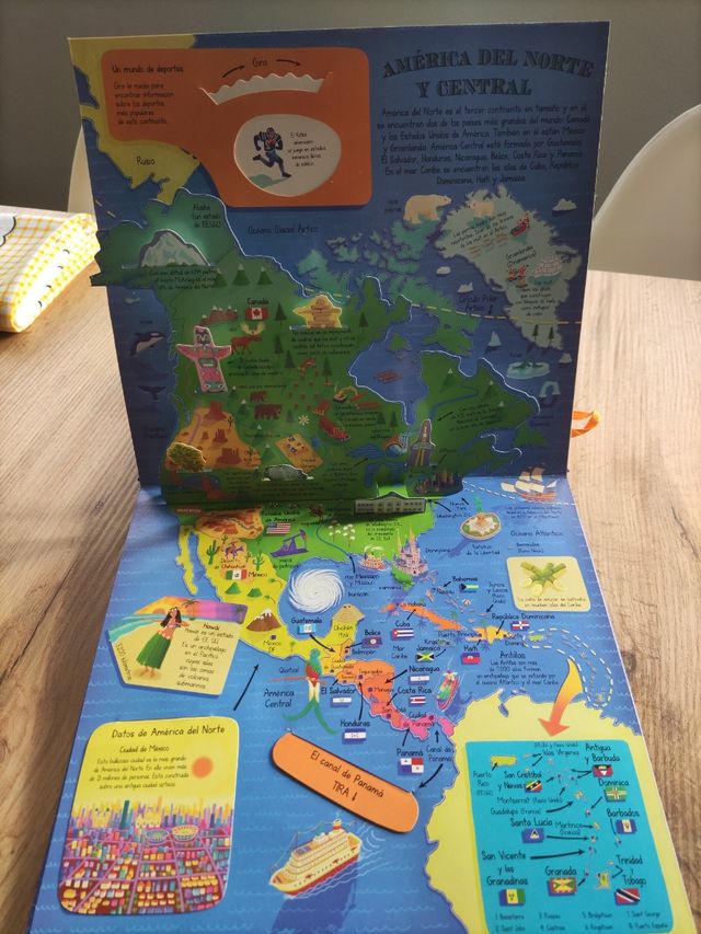 Libro Mi Primer Atlas Con Pop-ups