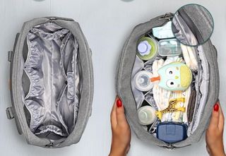 Bolsa para pañales y bibes