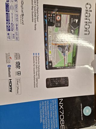 Autoradio 2 DIN Clarion NX706E 