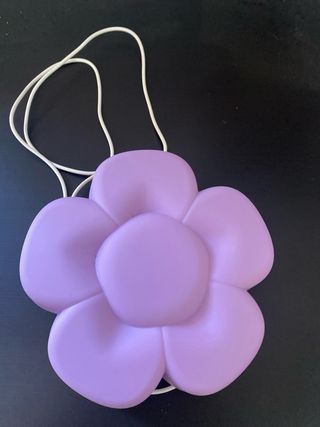 Lampara pared infantil flor