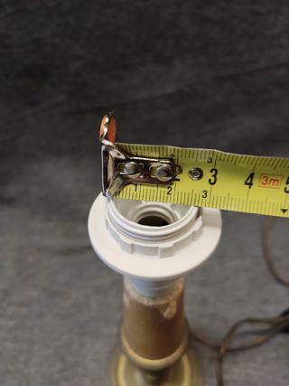 Pie de lámpara de mesa