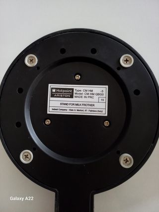Accessorio per fare cappuccino hotpoint 