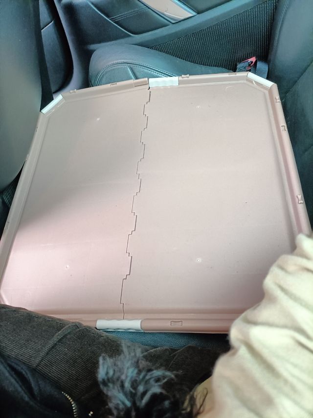 Bandeja empapador perro plegable pipi can entrenam