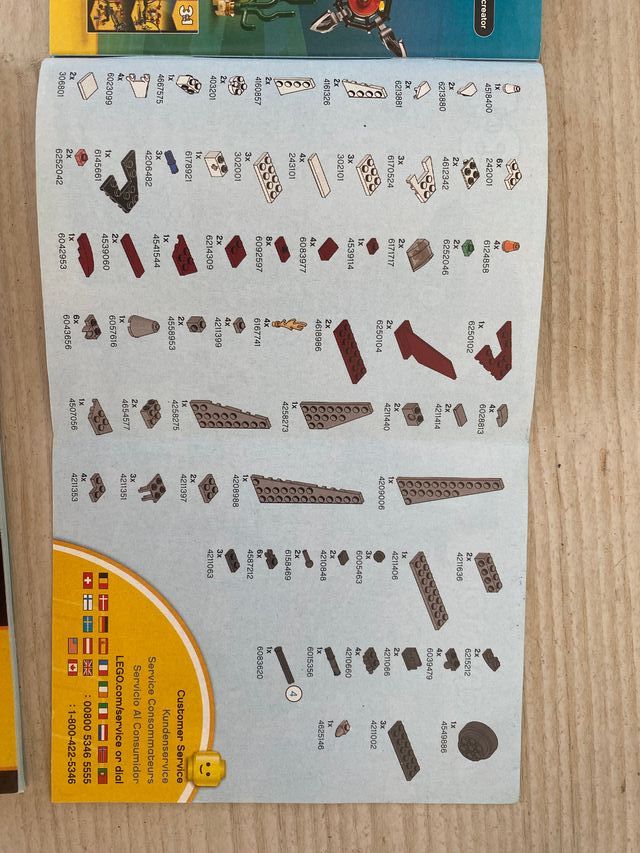 Lego Creator 3in1 - Aereo Futuristico