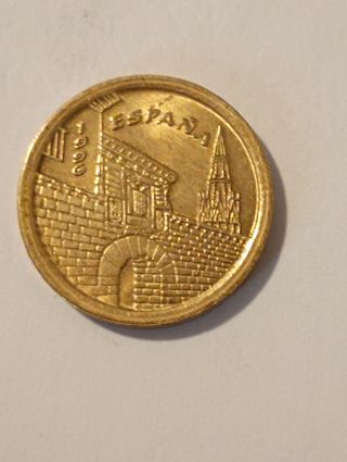 moneda de España Conmemorativa, de 5p
