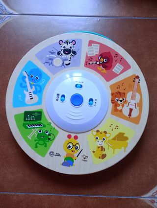 Juguete musical madera bebé idiomas