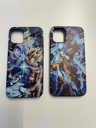 Dos fundas Iphone 12 mini de Dragon ball