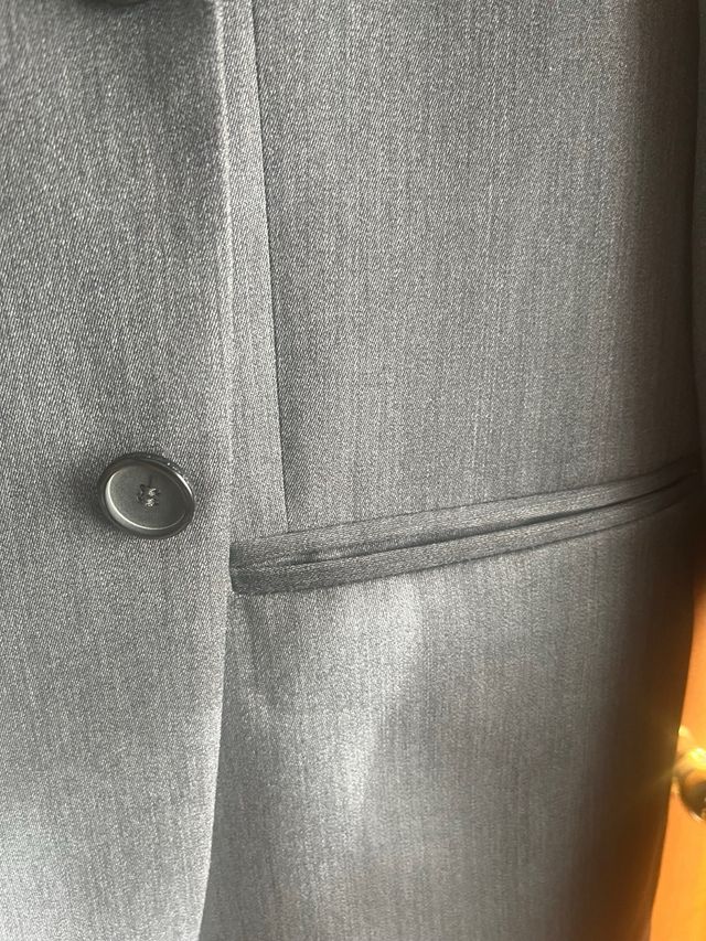 Americana/Blazer Gris Marengo Zara Man
