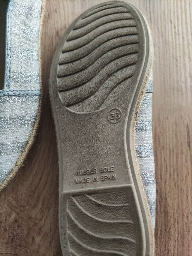 Alpargatas Gios Eppo.Talla 36