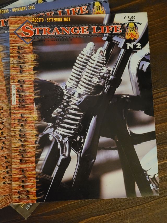 strange life rivista biker Mc vintage