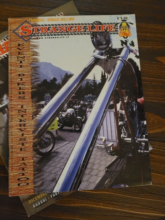 strange life rivista biker Mc vintage