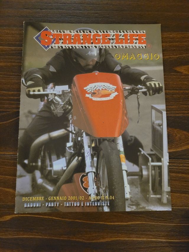 strange life rivista biker Mc vintage