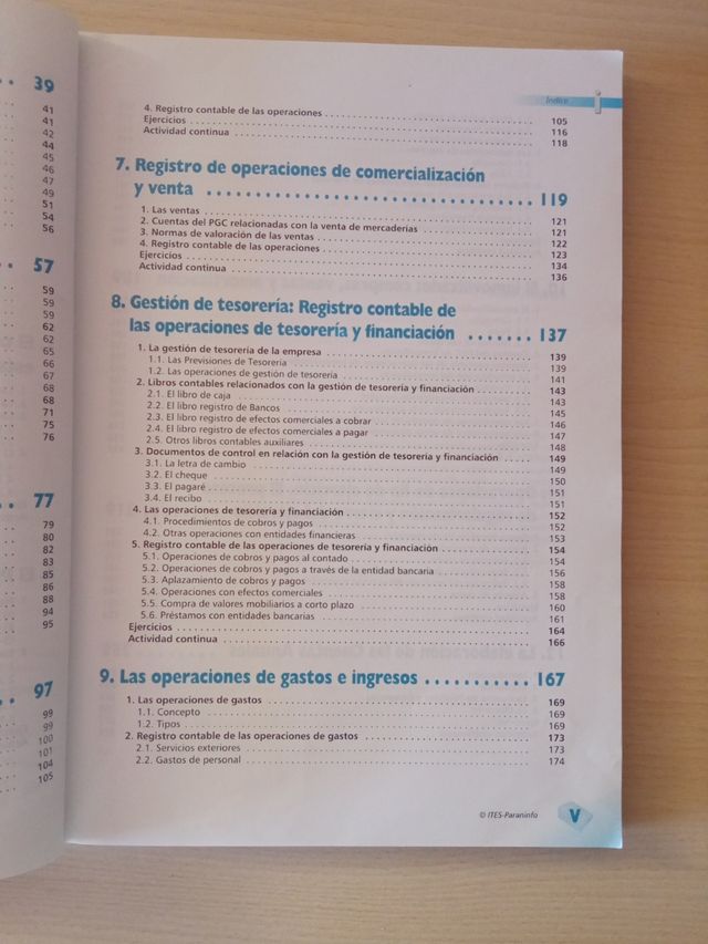 Contabilidad general y Tesorería