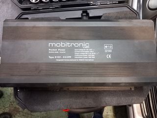 inversor de corriente de 24/220v mobitronic waeco