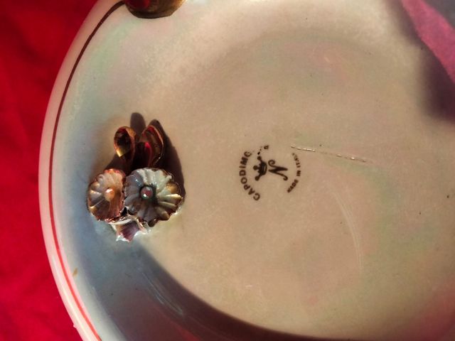 Posacenere Capodimonte A.Rotondo