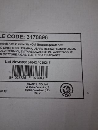 Antichi Sapori pentole terracotta