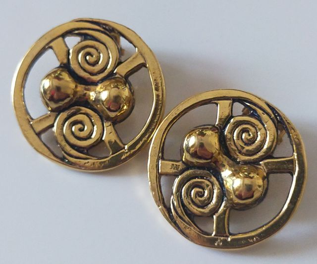 Pendientes de clip vintage Marcel Boucher