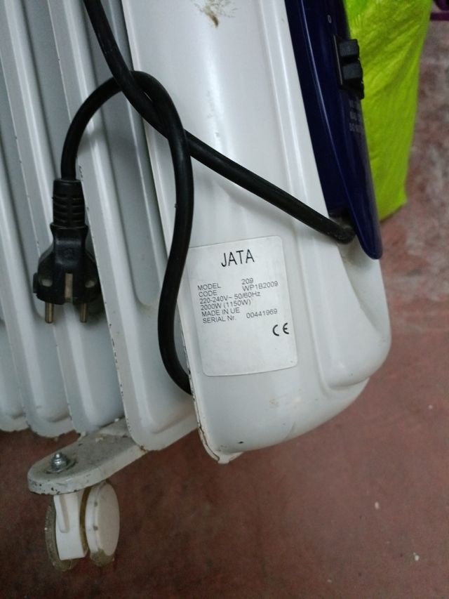 Radiatore ad olio