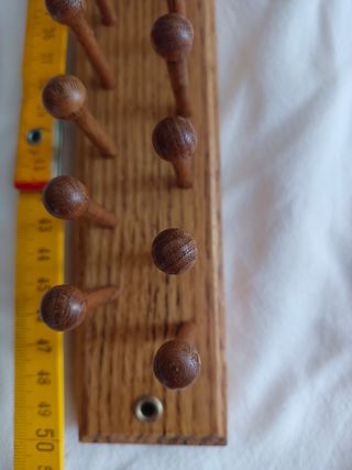 Cuelga corbatas madera