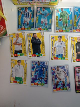 Cromos especiales edición Adrenalyn18/19
