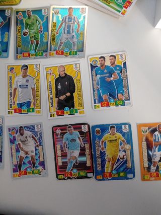Cromos especiales edición Adrenalyn18/19