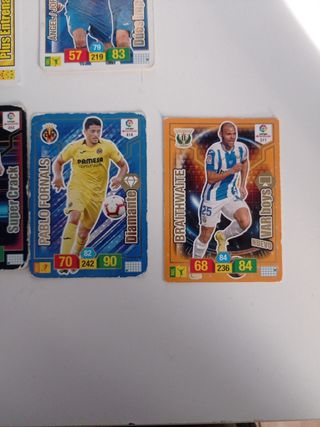 Cromos especiales edición Adrenalyn18/19