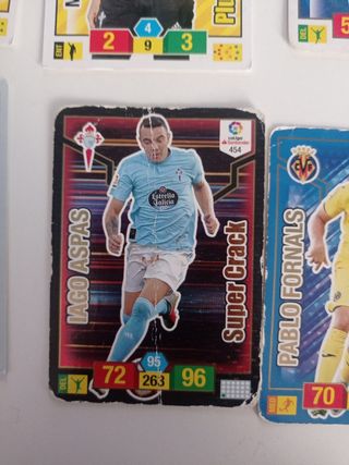 Cromos especiales edición Adrenalyn18/19