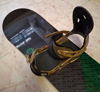 Snowboard Nitro T1 156 + fijaciones