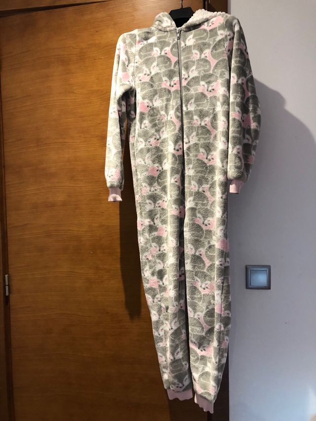 Pijama super quentinho 7 a 9 anos