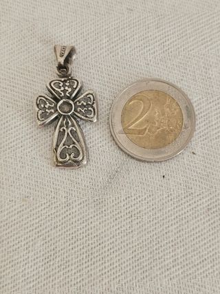 Cruz plata de Ley