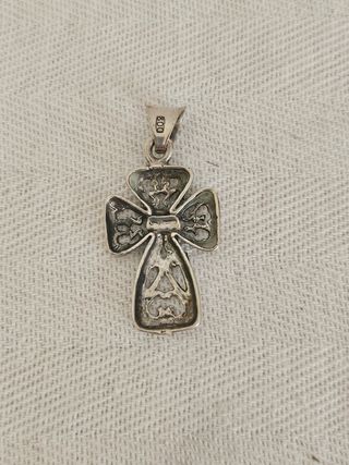 Cruz plata de Ley