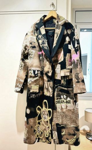 Abrigo oversize maxi Desigual talla M