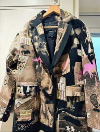 Abrigo oversize maxi Desigual talla M