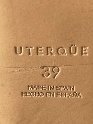 Zapatos Uterqüe 39