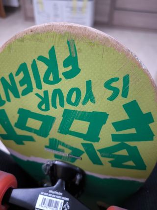 Monopatín SK MID 100 BIG FOOT GREEN