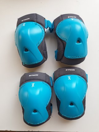 Casco y protecciones bicicleta y patine