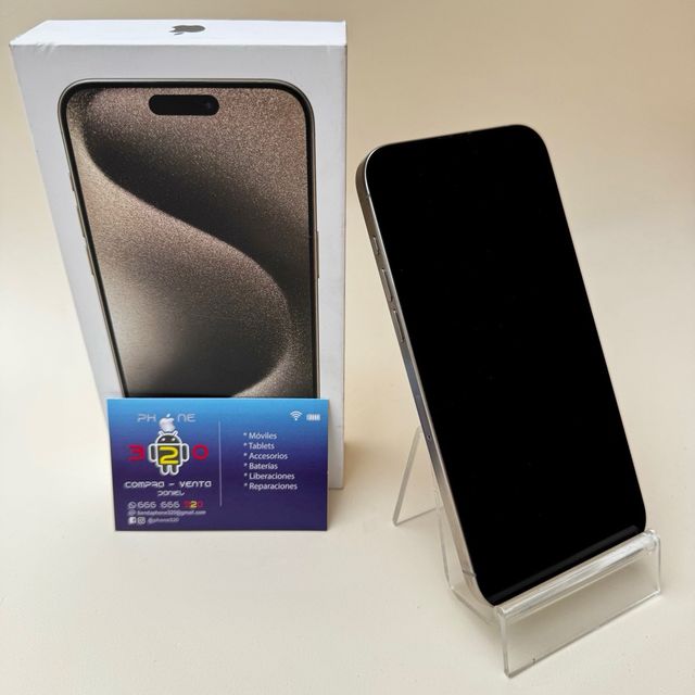 IPHONE 15 PRO MAX 256GB FACTURA GARANTIA PERFECTO