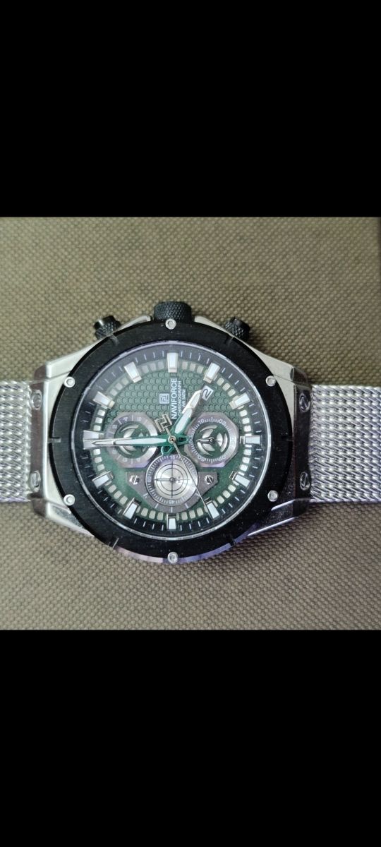 Relogio cronógrafo Naviforce