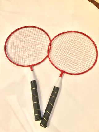 2 Raquetas pequeñas badminton