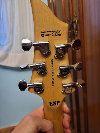 SET GUITARRA ELECTRICA LTD NEGRA