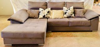 Sofá con chaislongue
