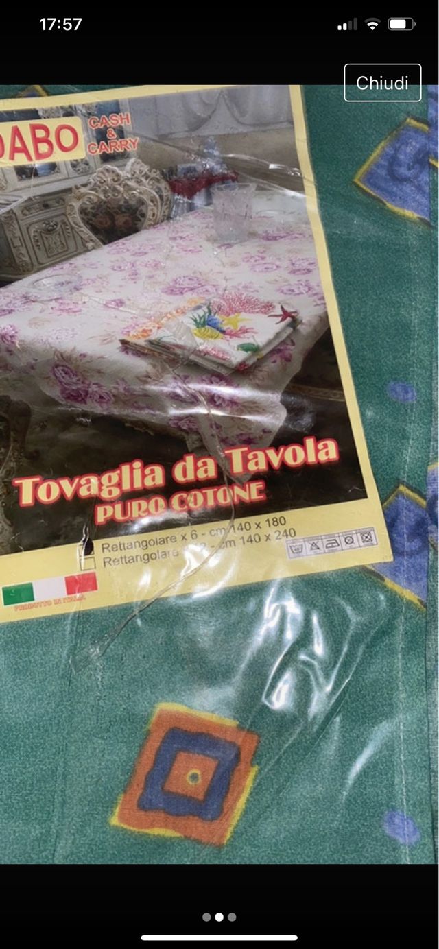 Tovaglia da tavolo 100 cotone