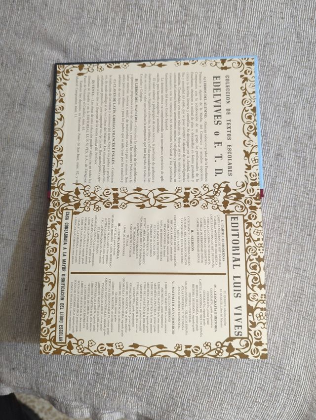 Facsímil de Aritmética Primer Grado