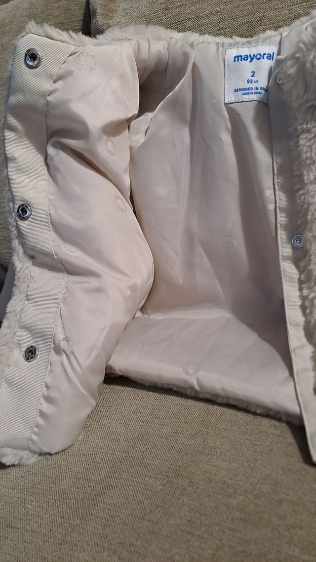 Abrigo para bebé super calentito,Mayoral