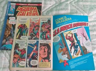 La guerra de las galaxias. 7, 8 y 9 Bruguera. 1978